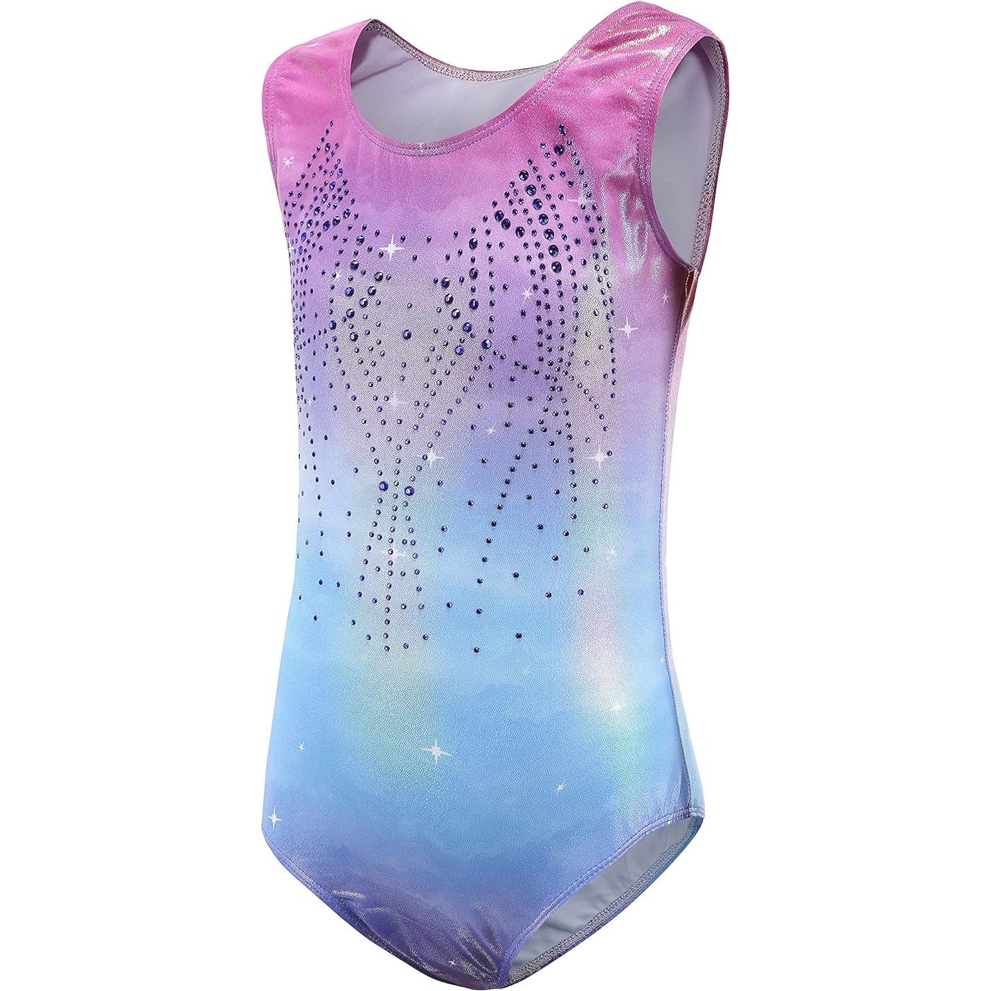Short Sleeve pastel Galaxy effect Leotard