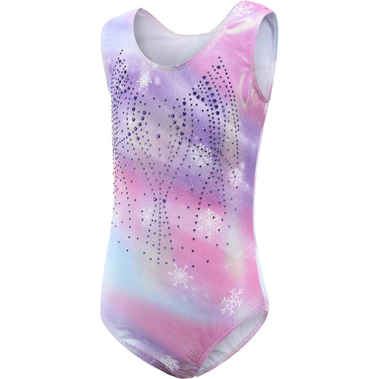 Short Sleeve pastel Galaxy effect2 Leotard