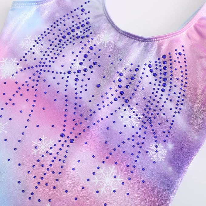 Short Sleeve pastel Galaxy effect2 Leotard