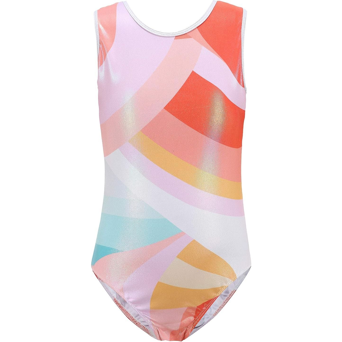 Short Sleeve Pastel Multi colour Leotard