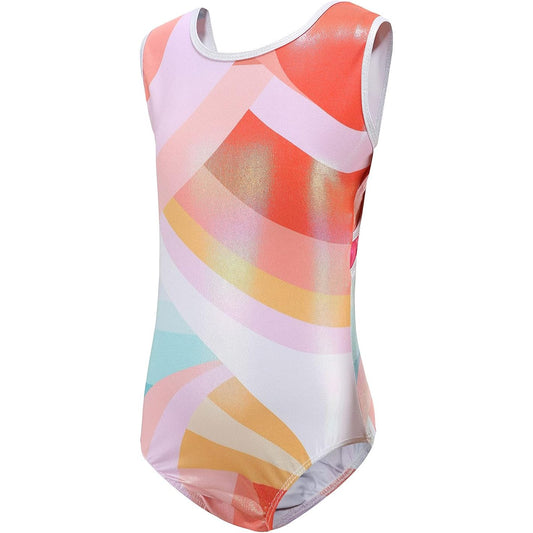 Short Sleeve Pastel Multi colour Leotard