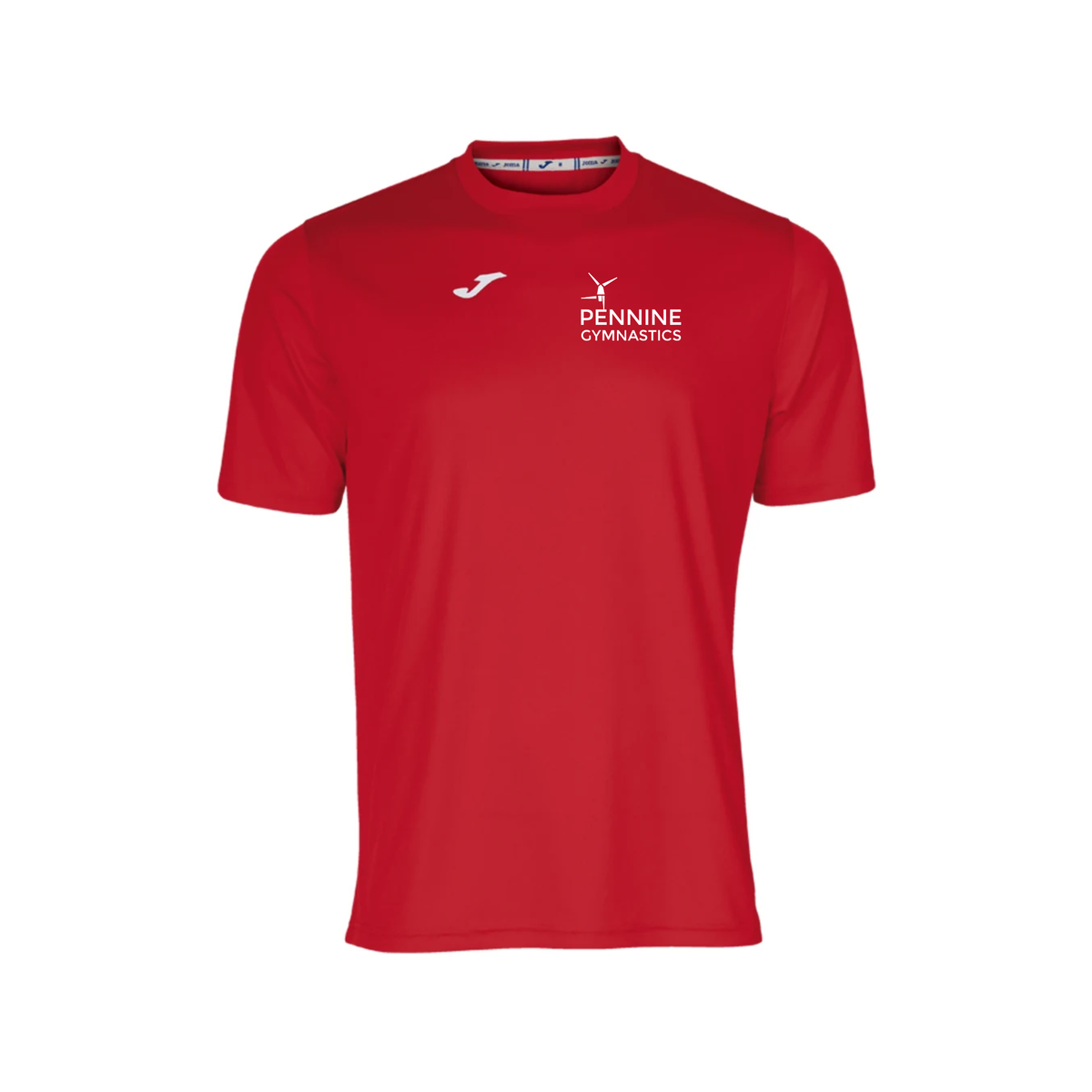 Pennine Gymnastics - Premium T-Shirt - Joma - Black or Red - 100052.600