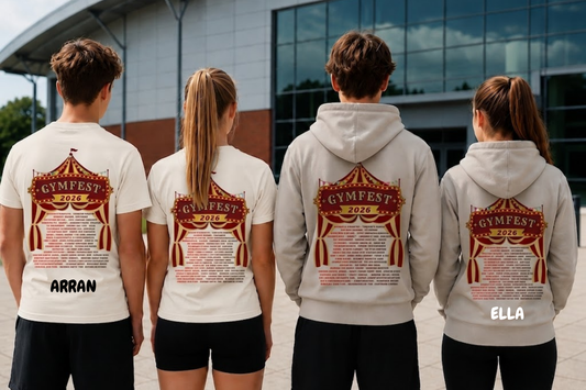 Scottish Gymnastics - Gymfest November 2026 - Bundle (T-Shirt & Hoodie)