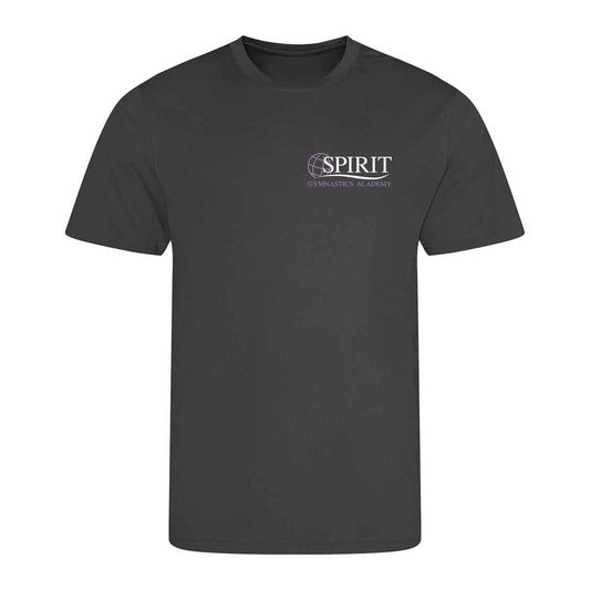 Spirit Gymnastics Acadmey - Club T-Shirt - Charcoal Grey