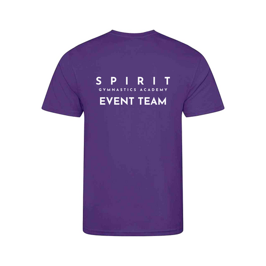 Spirit Gymnastics Academy -Standard Event Team - Purple Tee