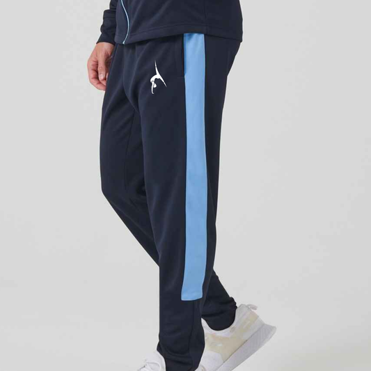 Dynamic Gymnastics Club navy tracksuit bottoms