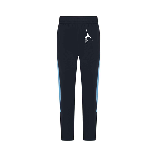 Dynamic Gymnastics Club navy tracksuit bottoms