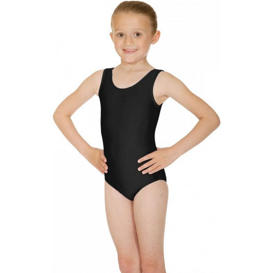 Black Sleeveless Leotard