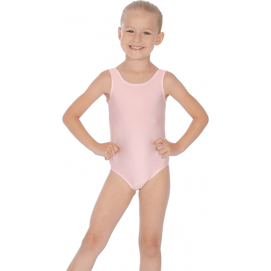 Pink Sleeveless Leotard
